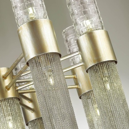 Bra Perla, 2x40W G9, silver color-1