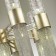 Bra Perla, 2x40W G9, silver color