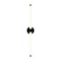 Bra Maytoni Mod106WL-L16B3K, LED, 16W, 3x3x63 cm, 1400lm, black color