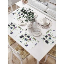 Set of napkins, size 46x32 cm, oxford