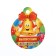 Medal "Graduate of kindergarten!" Smiley bell, 10 x 10 cm