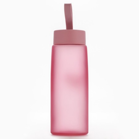 Love glass bottle for water, 450 ml-1