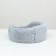 Sungory with a pillow fur, satin, perioteum, 40 x 40 x 16 cm, gray