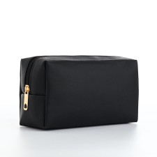 Cosmetic bag dorus, 18*7*9, lightning departure, lining, black