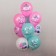Shar Latex 12 "Super" Girl! ", Pastel, 1-land, set 25 pcs., Mix