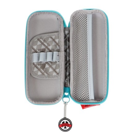 Frame backpack 37 x 28 x 12 cm, Across 194, filling: bag, pencil case, blue/blue ACR22-194-1-16