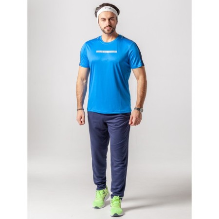 Sports T -shirt male ise, size 52, blue color-12