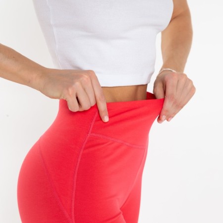 Female legins, pink color, size 46-3