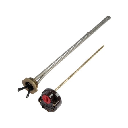 TEN "Iteten", radiator, 1.5 kW, d = 33 mm, left, 450 mm, with a thermostat-2