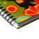 Note book A6 96 sheets on the crest, multi-bullets "Cheburashka", solid cover, glossy lamination