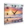 Watching clock, interior: sea, "sea dawn", 25 x 35 cm