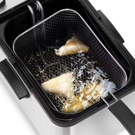 Fritten KitFort KT-4084, 3270 W, bowl 7.6 l, basket 2.4 l, silver-black-2
