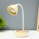 Linei table lamp LED 2W USB AKB yellow 10.5x10.5x37 cm Risalux