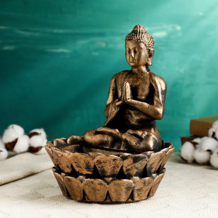 Climb "Buddha Mediting" bronze, 24cm-2