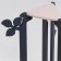 Standing Column for Flower Flower Flora 49x54x40 cm, gray-pink