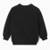 Sweatshirt for a boy, black color, height 134 cm