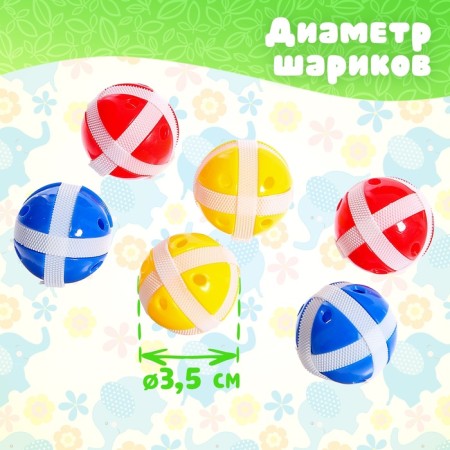 Darts "Elephant", 6 Velcro balls, onions for launch-4