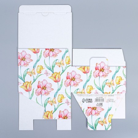 Box Gift team, packaging, “since March 8”, 15 x 15 x 7 cm-8