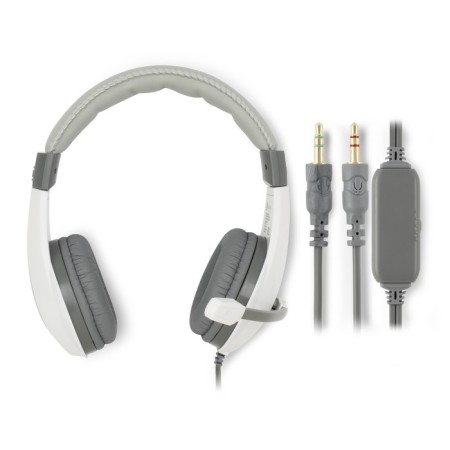 Headphones with a microphone hal-l600 Gray 1.8m monitor headband (1532023)-2