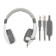 Headphones with a microphone hal-l600 Gray 1.8m monitor headband (1532023)