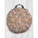 Pillow Sidushka "Drawings of Nature", decorative, d = 52 cm