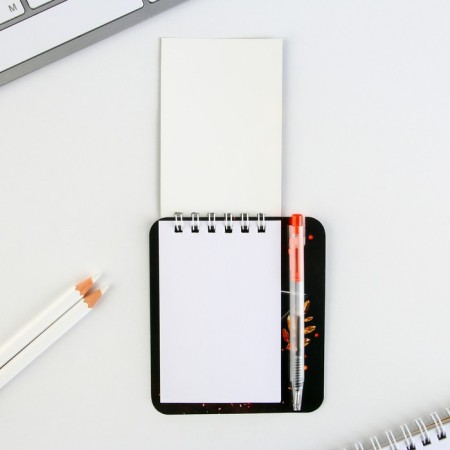 Notepad and mini pen “From February 23. Classic"-4