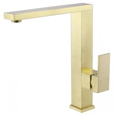 ABBER DAHEIM AF8214G kitchen mixer, single -leaf, excess length 210 mm, gold color
