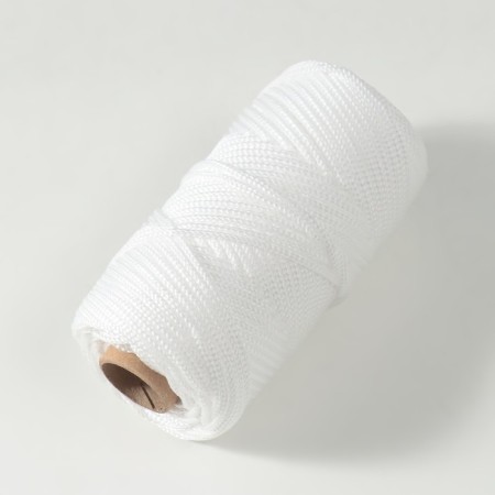 Polypropylene knitted cord 2 mm / 50 m (white)-1