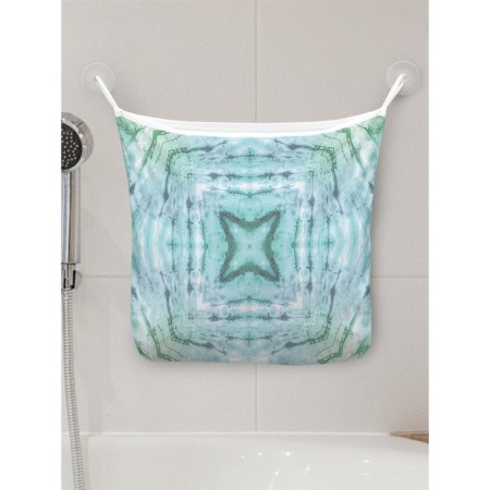 Organizer in a bath on suction cups “Square of Secrets”, for storing toys and trifles, size 33x39 cm