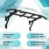 Horizontal bar three -sewn light, black color