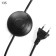 Taleser "Bell" 5he27 15W black 51x28x160 cm