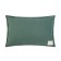 Ethel pillow, 30x50+1 cm, dark green, 100% cotton