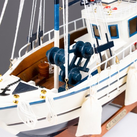 Souvenir ship "Fisherman" 55x48x15cm-2