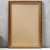 Photo frame plastic 30x45 cm, gold (plastic screen)