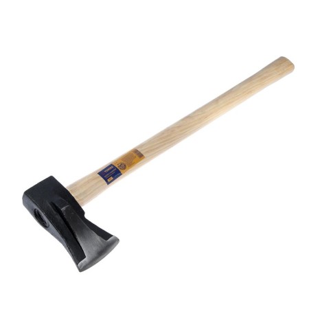Calun forged tundra, round iron wedge, hikori ax (hazel) 70 cm, 2 kg-3