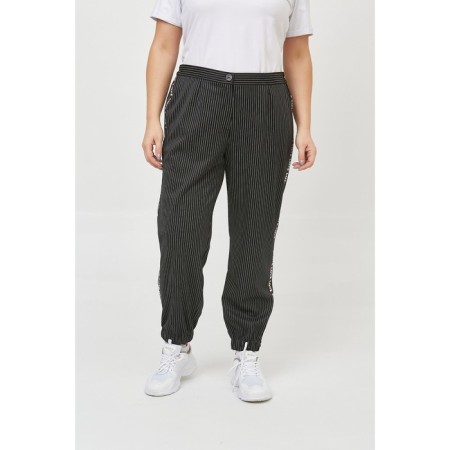 Female trousers, size 62, black color-3