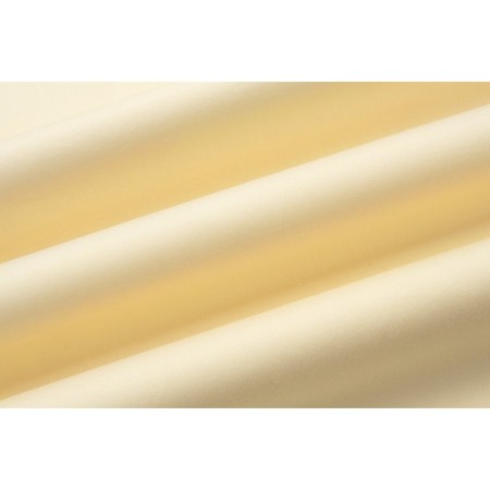 Ecothee sheet "Monospace", satin, size 150x215 cm, vanilla color