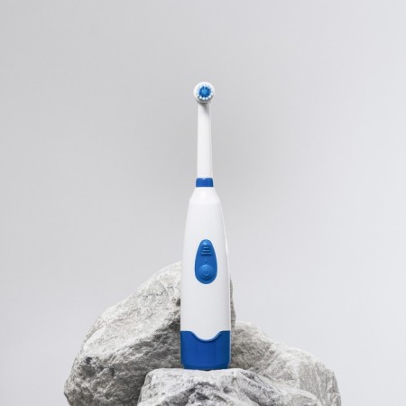 Electric toothbrush Luazon LP-001, 3 nozzles, from 2XAA (not included), mix-3