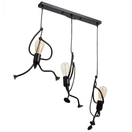 Lamp Bayerlux 1949/3 E27 40W Black-1