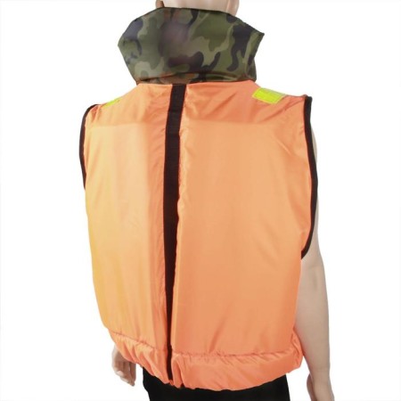 Rescue vest with the headrest "Captain", bilateral, large, 120 kg-3