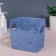 Organizer for storage "WAVE", with handles, 1 section, 13 × 9 × 11.5 cm, color mix