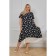 Women's dress, size 54, dark blue color