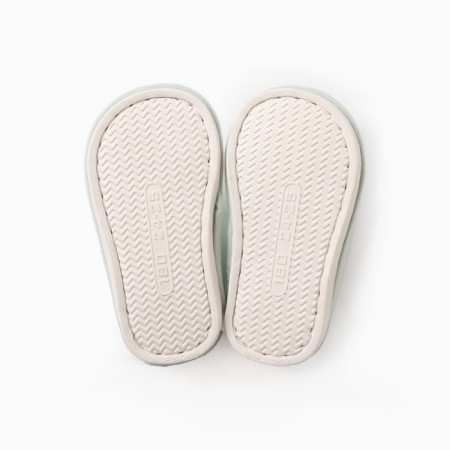 Baby slippers, size 34-35, mint color-6