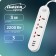 Extension cord Luazon Lighting, 3 sockets, 3 m, 10 A, 2200 W, 2x0.75 mm2, 3xUSB, with excavation, b