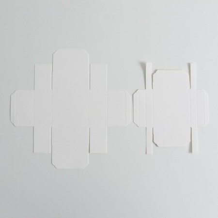 The box is folding, the lid is, white, 10 x 10 x 5 cm-3