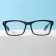 Computer glasses 28003, black gloss color