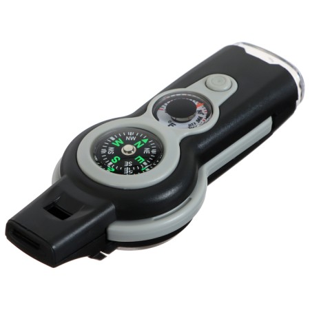 Compass Maclay, 7 in 1: compass, whistle, lupa, flashlight, mirror, thermometer, storage cell-8