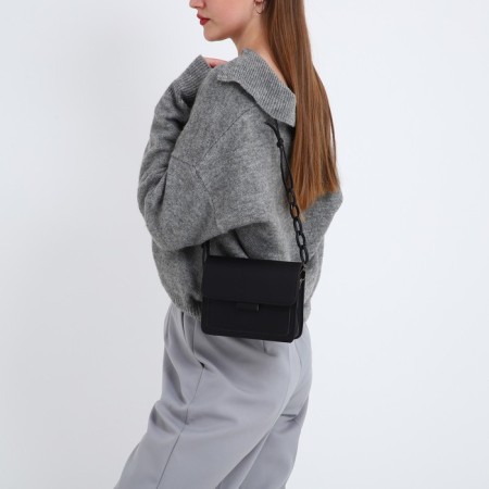 Bag Women's Messoriner, Black Color 17*14*6 cm-8
