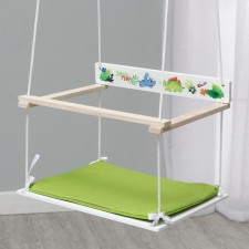 Children's swings with a soft seat 
