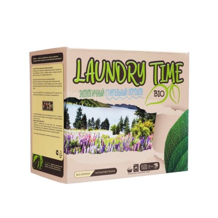 Washing powder "Laundry Time Bio", 1.5 kg